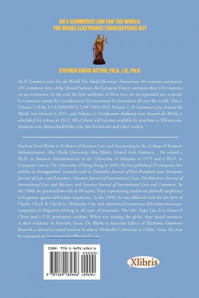 An E-Commerce Law for the World