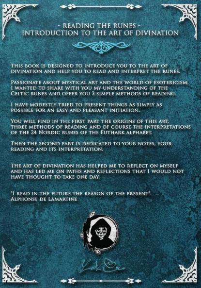 Runes divination - read runes easily and interpret divinations with 3 simple methods and an explanatory guide describing the symbolism of the 24 Nordic runes of the Futhark alphabet - write down your draws and keep track of your predictions