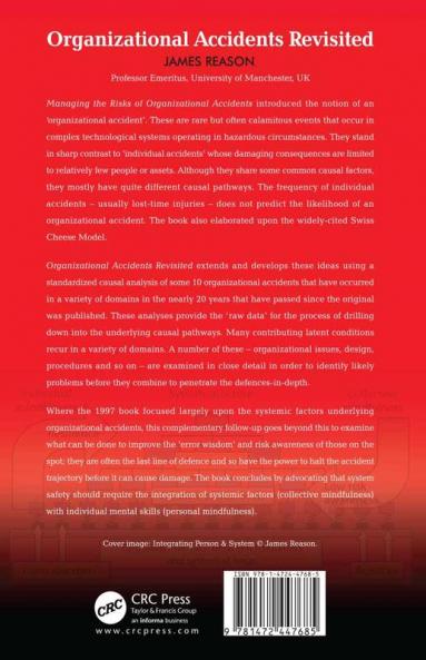 Organizational Accidents Revisited