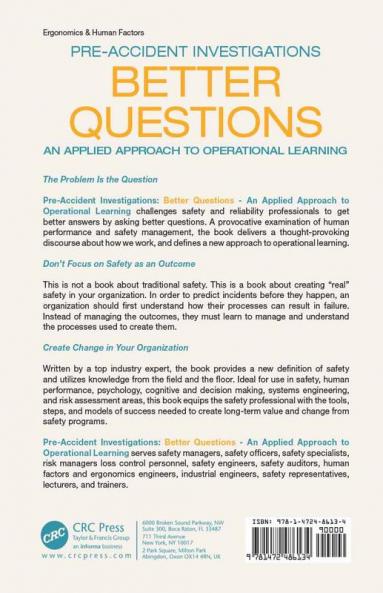 Pre-Accident Investigations