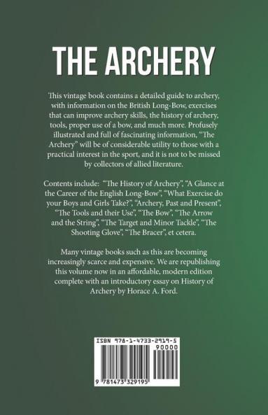 The Archery (History of Archery Series)