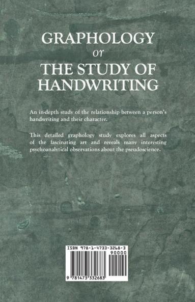The Occult Sciences - Graphology or the Study of Handwriting