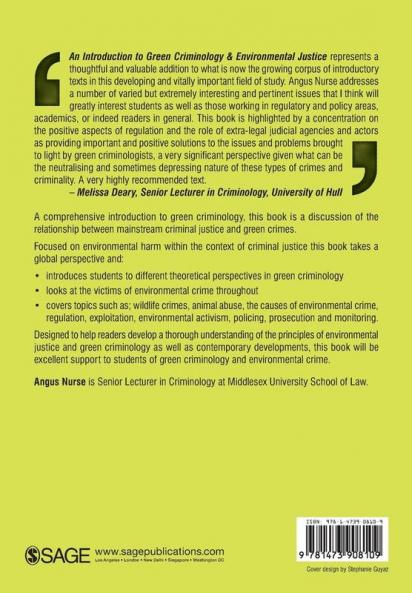 An Introduction to Green Criminology and Environmental Justice