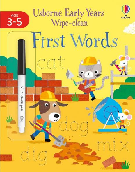 EARLY YEARS WIPE-CLEAN FIRST WORDS