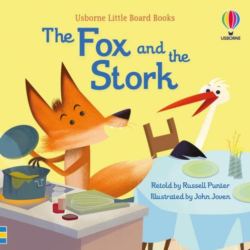 Little Board Books: The Fox and the Stork