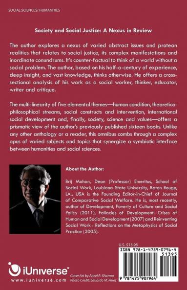 SOCIETY AND SOCIAL JUSTICE