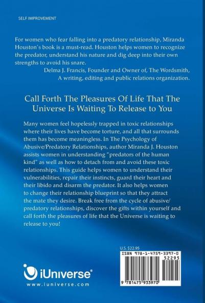 The Psychology of Abusive/Predatory Relationships