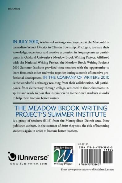 In the Company of Writers 2010