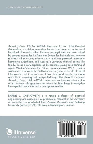 Amazing Days 1941-1968