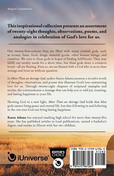 More Than an Average God