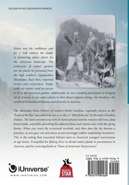 Beautiful Land of the Sky: John Muir's Forgotten Eastern Counterpart Harlan P. Kelsey