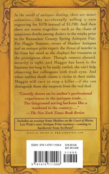 Shadows at the Fair: An Antique Print Mystery (Antique Print Mystery Series Book 1)
