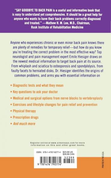 Say Goodbye to Back Pain