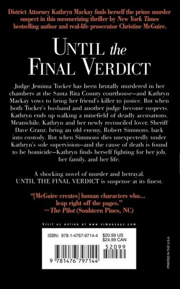 Until the Final Verdict