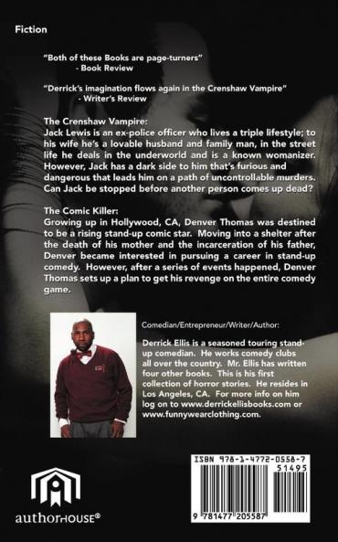 The Crenshaw Vampire a Novelette by Derrick Ellis