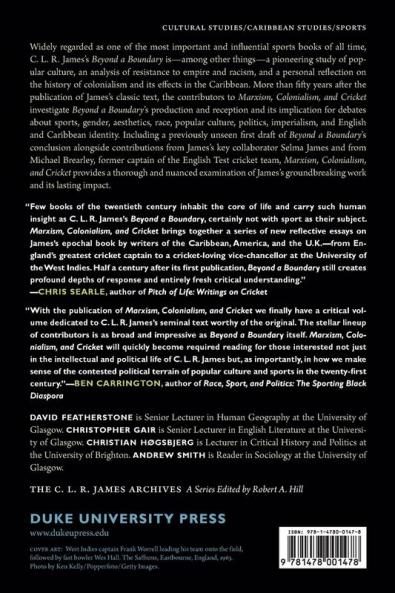 Marxism Colonialism and Cricket