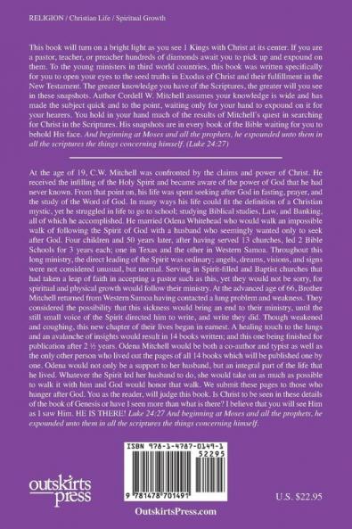 Snapshots of Christ in 1st Kings