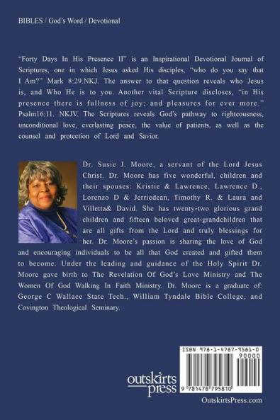 Forty Days In His Presence II