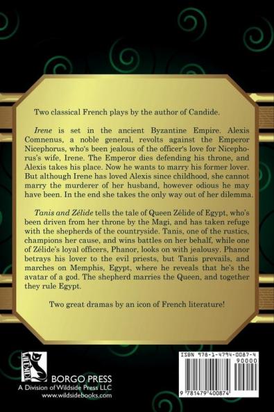 Irene & Tanis and Zelide: Two Plays