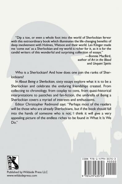 About Being a Sherlockian
