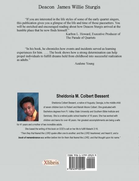 Deacon James Willie Sturgis & the Bright Stars Gospel Singers: & the Bright Stars Gospel Singers