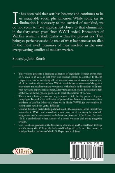 World War II Reminiscences