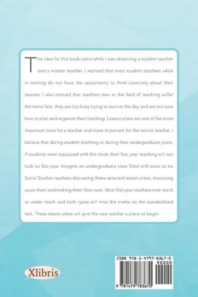 Lessons for the Social Studies Classroom