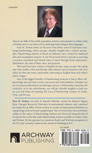 The Laws of Handwriting Analysis in Arabic Urdu and Persian
