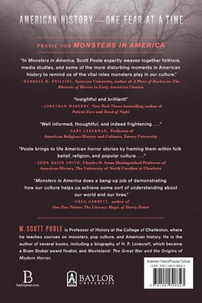 Monsters in America: Our Historical Obsession with the Hideous and the Haunting
