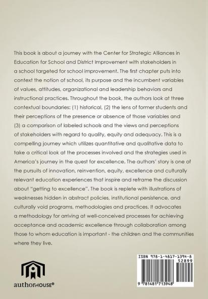 Getting to Excellence