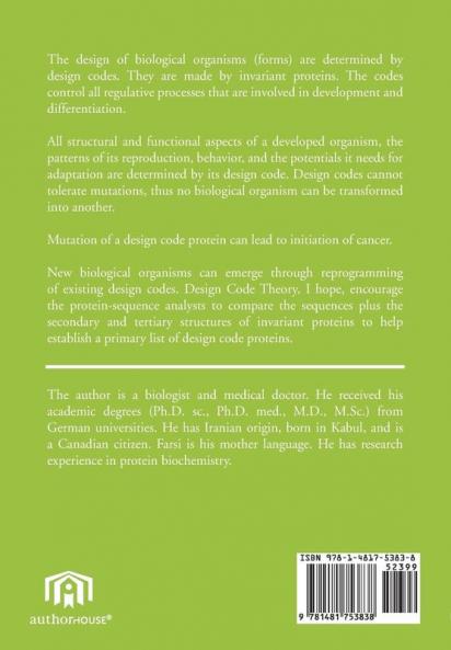 Existence of Design Codes in Living Organisms