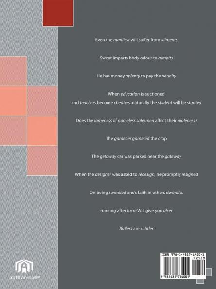 Anagrams for Crosswords