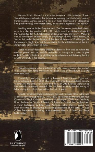 The Inception of Banaras Hindu University