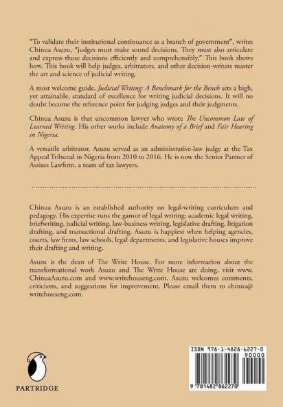 Judicial Writing: A Benchmark for the Bench