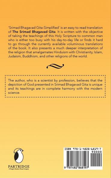 Srimad Bhagavad Gita: Simplified