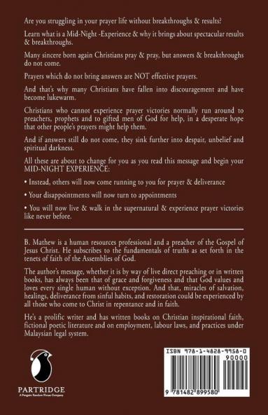 Breaking Strongholds Thro' Mid-Night Prayer