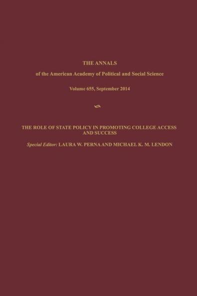 The Role of State Policy in Promoting College Access and Success