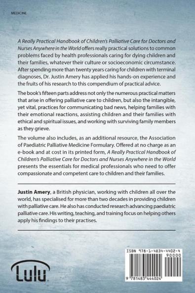 A Really Practical Handbook of Children's Palliative Care