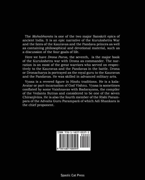 The Mahabharata of Krishna-Dwaipayana Vyasa Book 7 Drona Parva