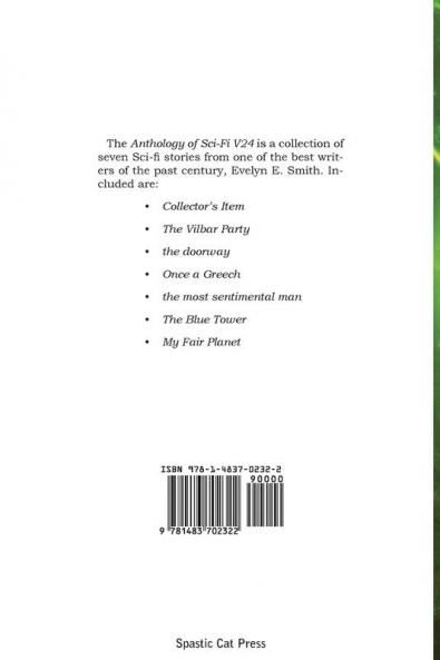 Anthology of Sci-Fi V24 the Pulp Writers - Evelyn E. Smith