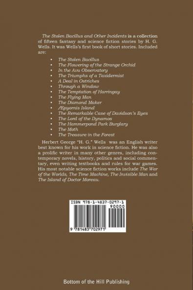 The Stolen Bacillus and Other Incidents