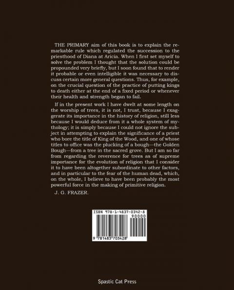 The Golden Bough: A Study of Magic and Religion