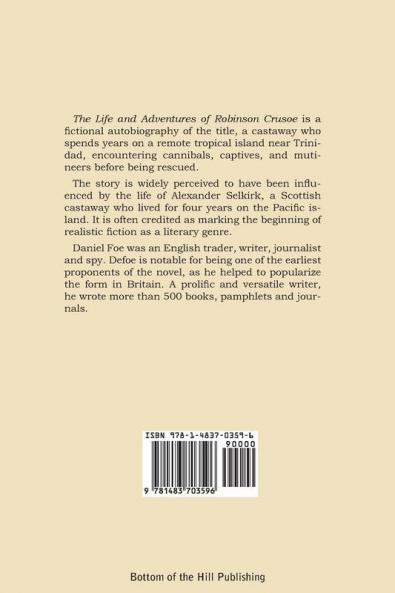 The Life and Adventures of Robinson Crusoe