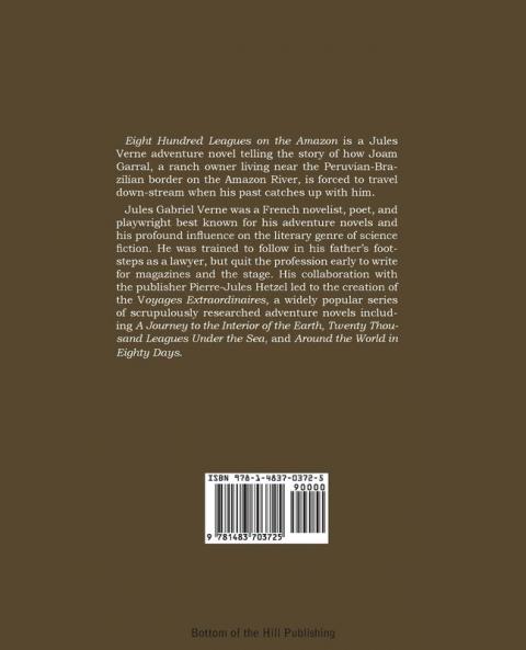 Eight Hundred Leagues on the Amazon