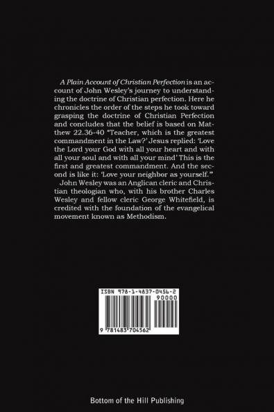 A Plain Account of Christian Perfection