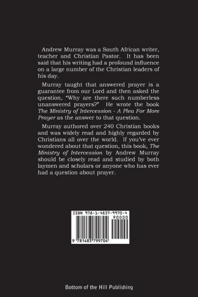 The Ministry of Intercession