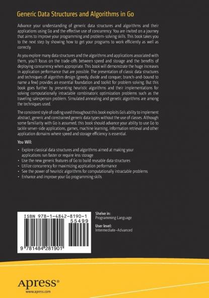 Generic Data Structures and Algorithms in Go