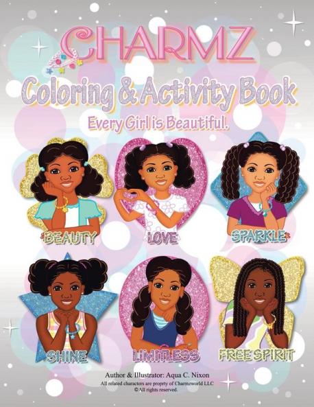 Charmz Coloring & Activity Book