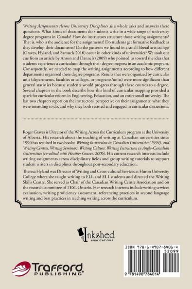 Writing Assignments Across University Disciplines