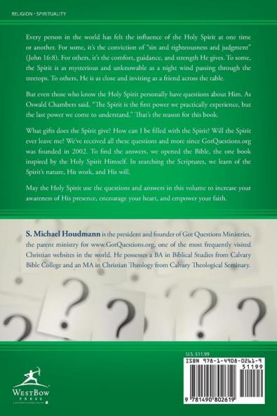 Questions about the Holy Spirit